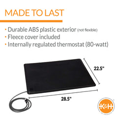 K&H Original Lectro-Kennel® Outdoor Heated Pet Pad