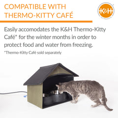 K&H Outdoor Kitty Dining Room