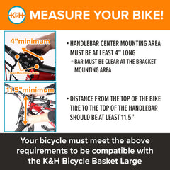 K&H Travel Bike Basket for Pet