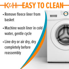 K&H Travel Bike Basket for Pet
