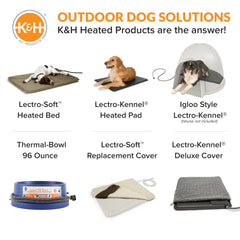 K&H Thermal-Bowl Heated Outdoor Water Bowl