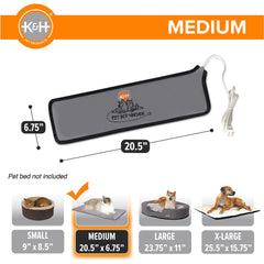K&H Pet Bed Warmer - Gray