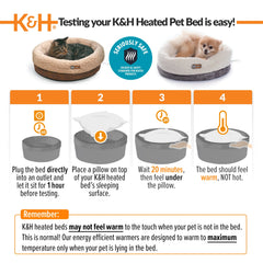 K&H Thermo-Snuggle Cup Heated Cat Bed